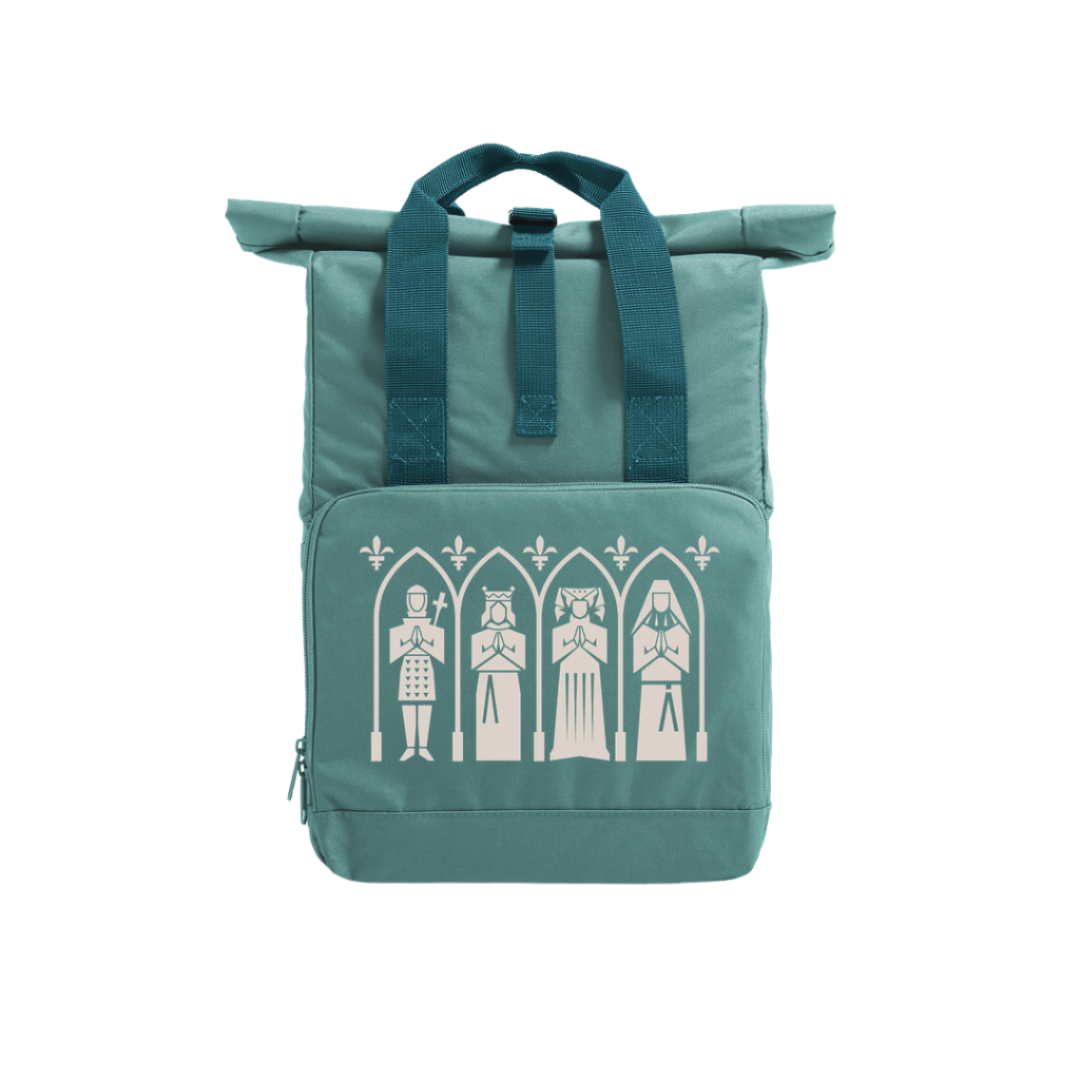 Sage Green Medieval Women Backpack