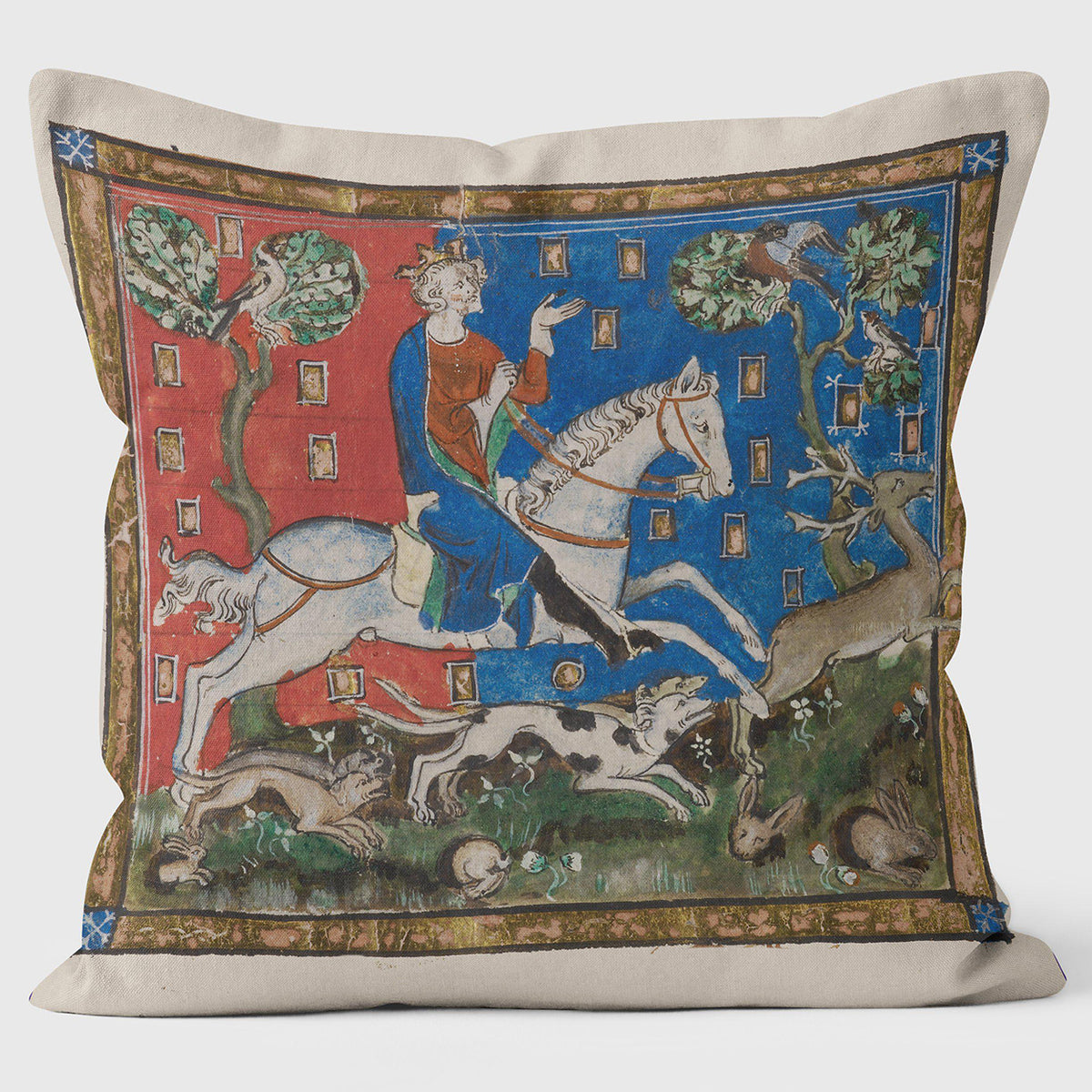 Magna Carta (King John Hunting) Cushion Cover