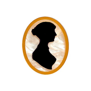 Jane Austen Cameo brooch tatty devine 1