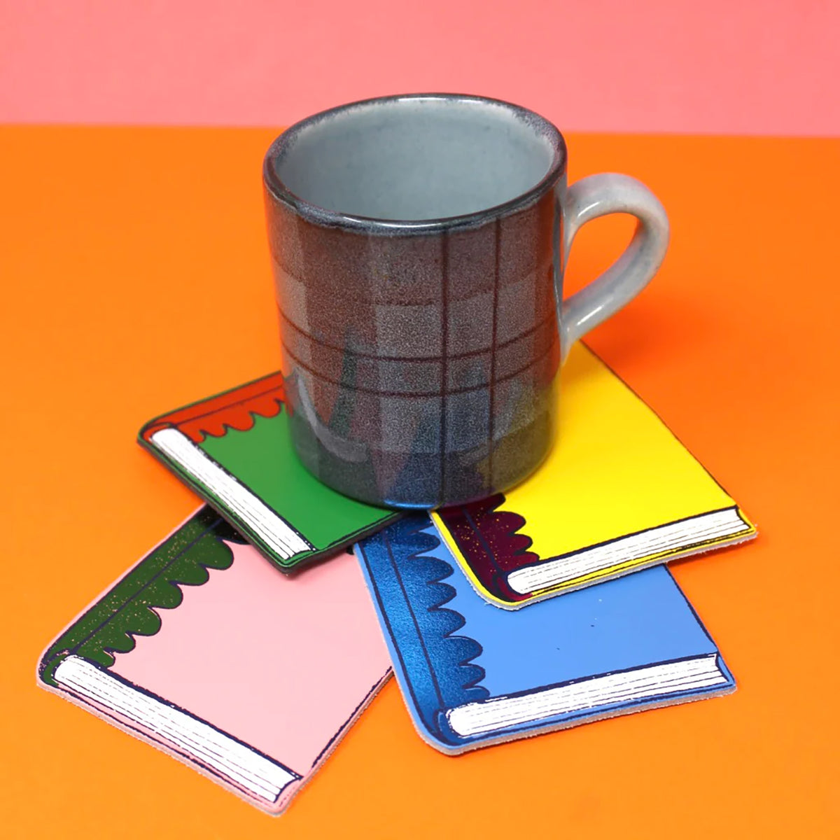 Book coaster set