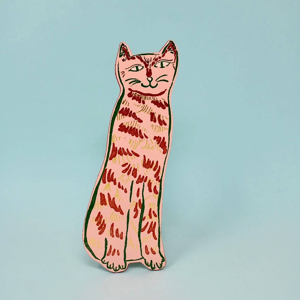 Pink Cat Tails Bookmark