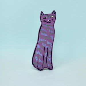 Lilac Cat Tails Bookmark