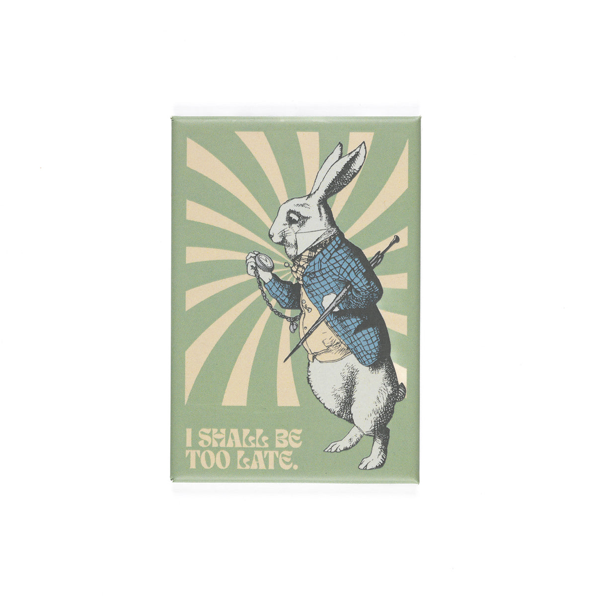 White Rabbit Magnet