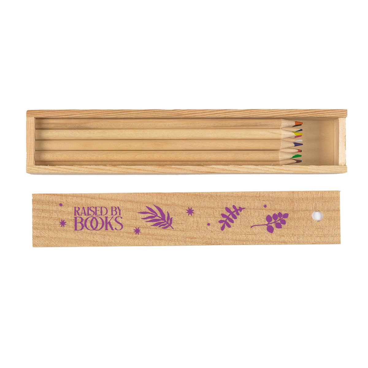 Raised by Books Pencil Box