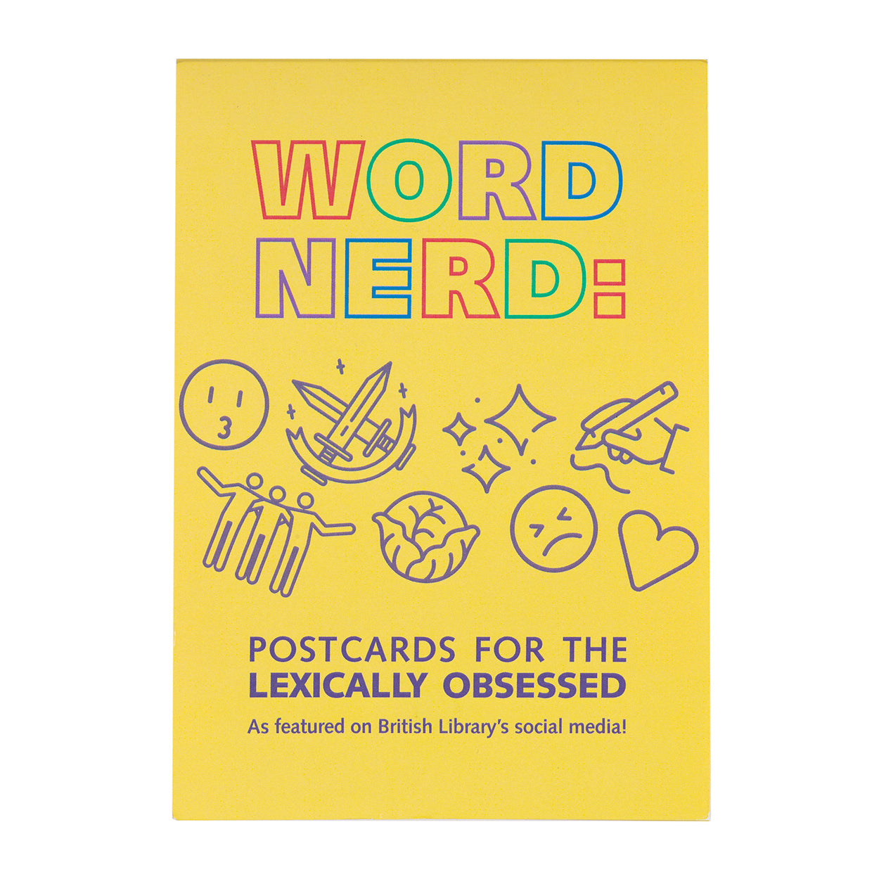 Word Nerd Postcard Pack