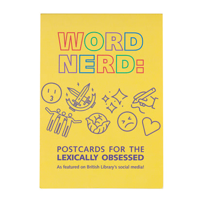 Word Nerd Postcard Pack