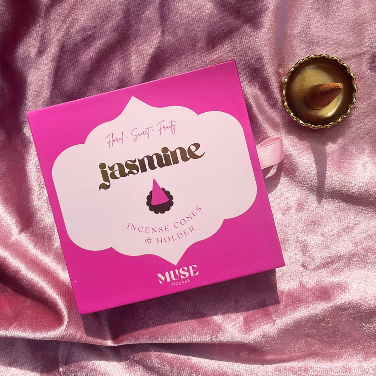 Jasmine Incense Cone Set