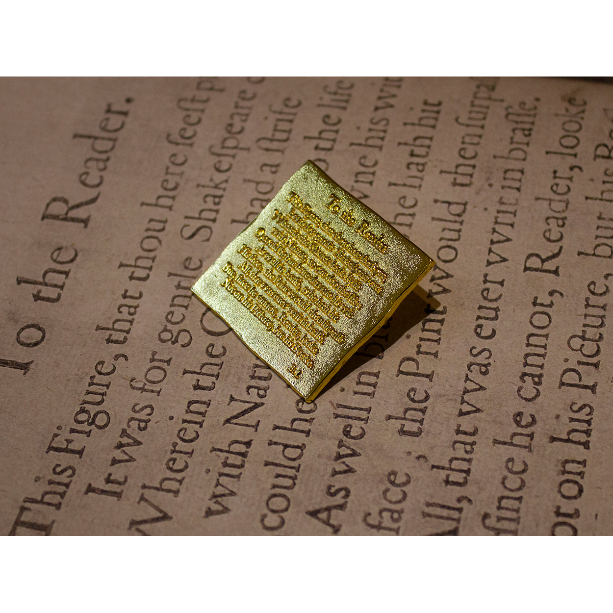 Reader's Note Pin