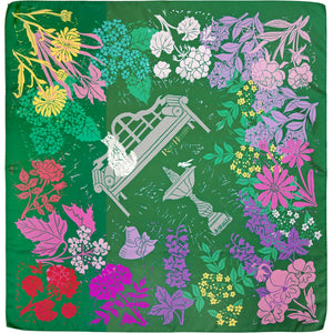 Gertrude's Garden Scarf
