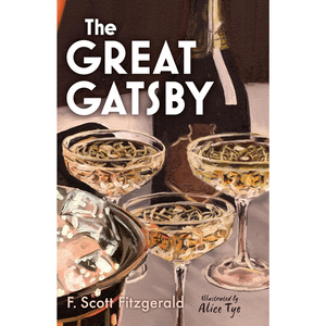 The Great Gatsby by F Scott Fitzgerald, Illustrated Edition, Front Cover Image