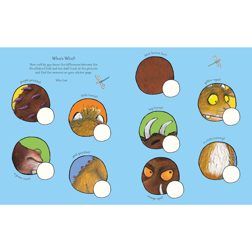 Illustrations of different animal faces on a blue background