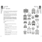 Illustrations of various bags on a white background with text instructions.