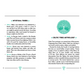 Book pages about mystical trees with tree illustrations and text on a white background