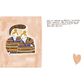 Illustration of two people hugging with text about self-compassion on a beige background.