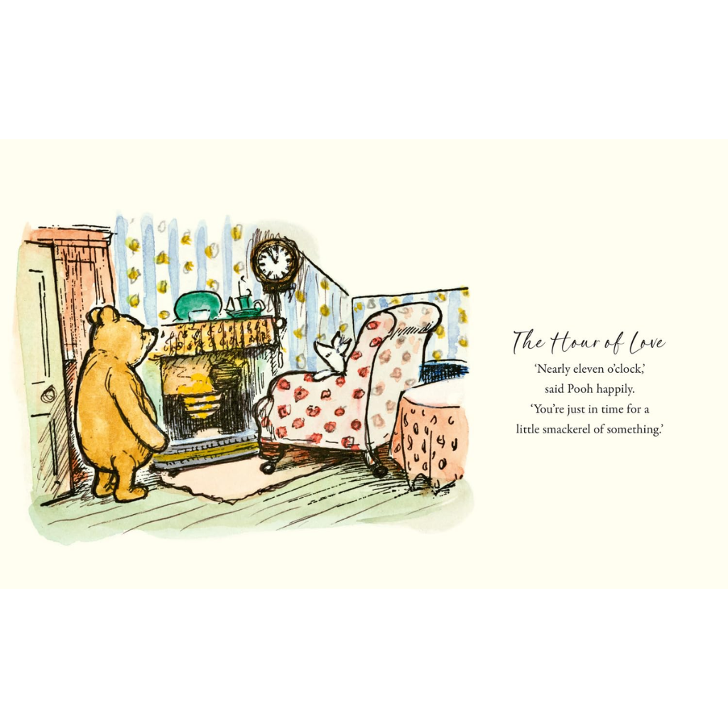 Winnie-the-Pooh: Love From Pooh: Celebrate the 2026 Centenary with this illustrated gift book featuring loving quotes from Milne and Shepard’s original works Hardcover – Picture Book, 1 Jan. 2026
by A. A. Milne (Author), E. H. Shepard (Illustrator)