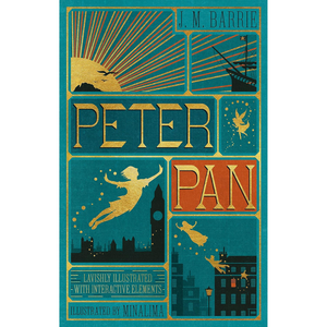 Peter Pan by J.M. Barrie Minalima Edition (Hardback) Front Cover Image