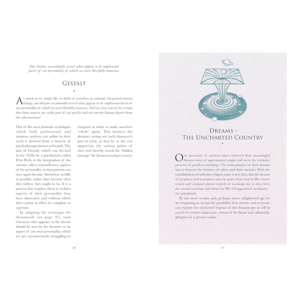Book page with text and a diagram on a white background