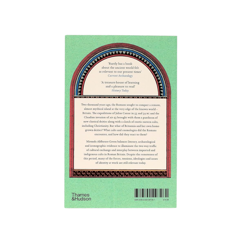 Book cover with decorative text and green background