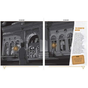 The Museum Heist Puzzle Book, Internal Spread Image
