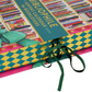 Bibliophile Advent Calendar for Booklovers with colorful design and green ribbon