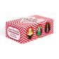 Box of Love Oracles cards with red and white striped design on a white background