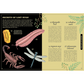 Illustrated book page with various insects and text on a white background