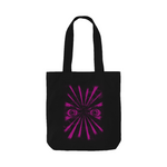 Black Printed Bag Glimpses of the Unknown