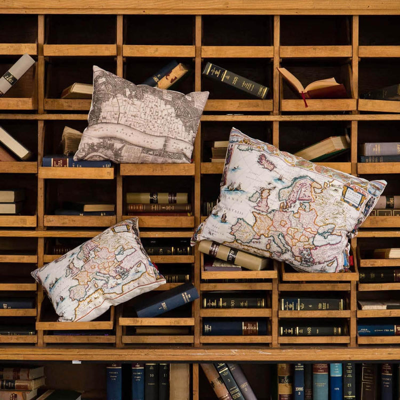 1680 London Map Cushion