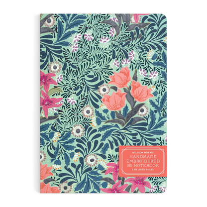 William Morris Bower Embroidered Journal