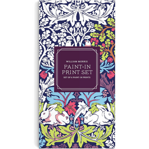 William Morris Paint-In Postcard Set