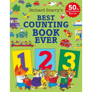Best Counting Book Ever: Learn to count in this special 50th anniversary edition of the illustrated children’s book classic Paperback – Picture Book, 31 July 2025
by Richard Scarry (Author)