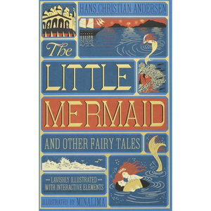 Book cover of 'The Little Mermaid and Other Fairy Tales' with illustrations and text.