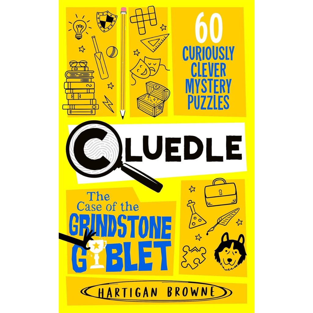 Cluedle - The Case of the Grindstone Goblet: 60 Curiously Clever Mystery Puzzles (Paperback)
