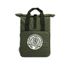 British Library Stamp Backpack - Olive Green