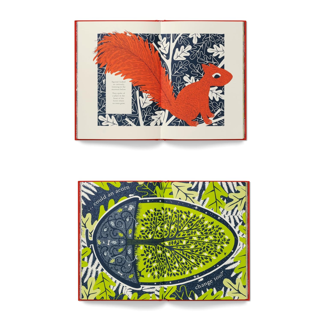 The Squirrel and the Lost Treasure (Hardback) spreads