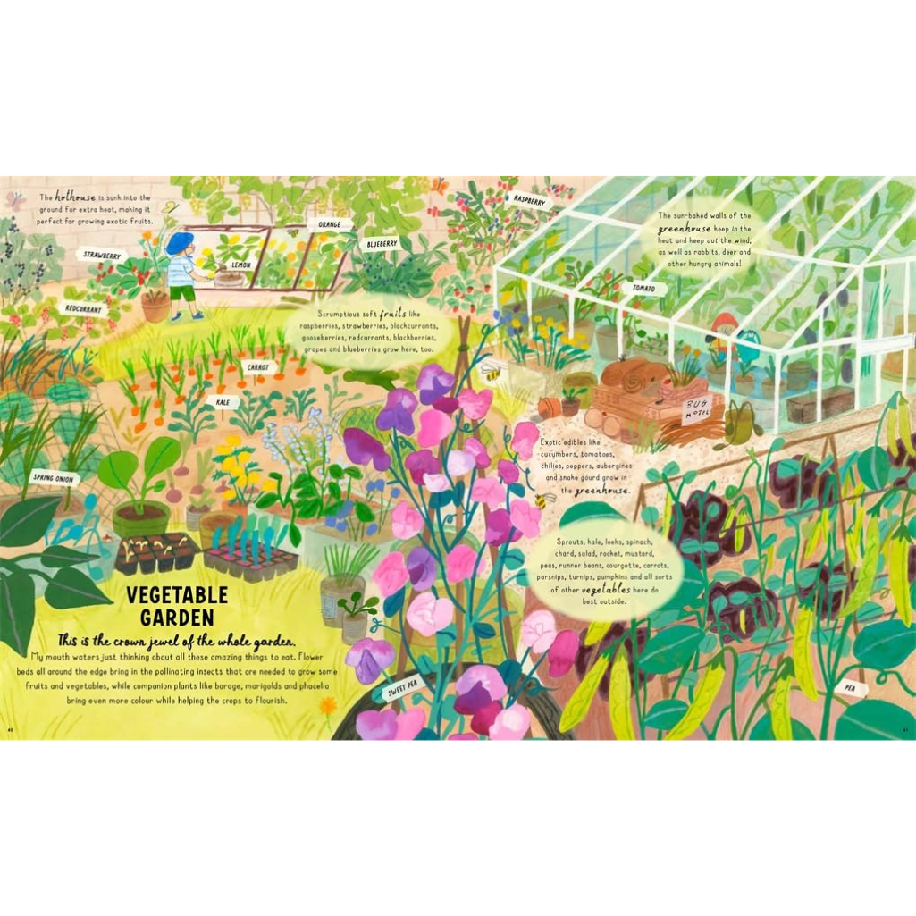 How to Grow a Garden: Find a Plant for Every Place (Hardback) internal spread