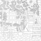 Cosy Bookshops Colouring Book