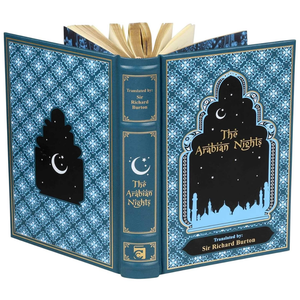 Arabian Nights (Leather-bound Classics)
by Sir Richard Burton (Author, Translator), Ken Mondschein (Introduction)  Format: Leather Bound