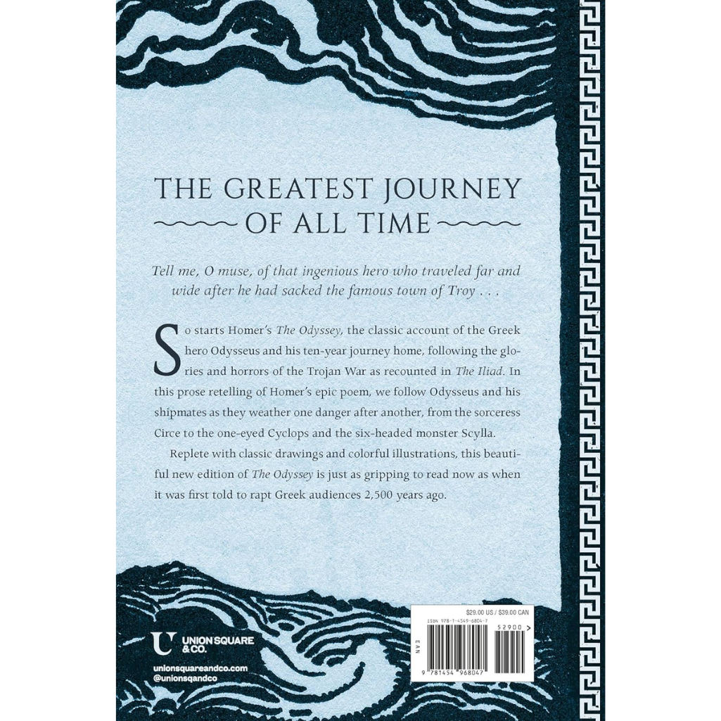 Book cover with text and decorative elements on a white background