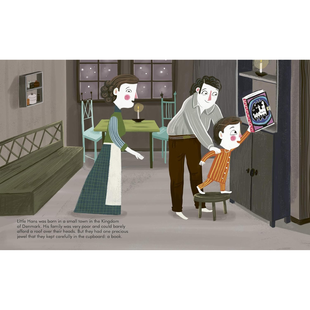 Hans Christian Andersen (59): Little People, Big Dreams Hardcover – 6 April 2021
by Maria Isabel Sanchez Vegara (Author), Maxine Lee-Mackie (Illustrator)