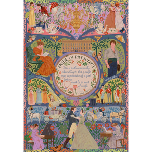 Pride & Prejudice: The Opening Lines: A 500-Piece Jigsaw Puzzle
by Skittledog (Author), Jane Austen (Author)  Format: Misc. Supplies