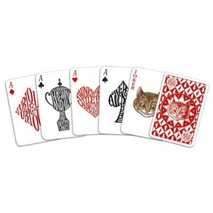 Alice in Wonderland Macmillan Pack of Cards  - Aces Image