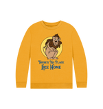 Mustard Cowardly Lion Kids Organic Jumper