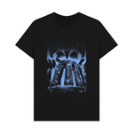 Black Printed T-shirt Front