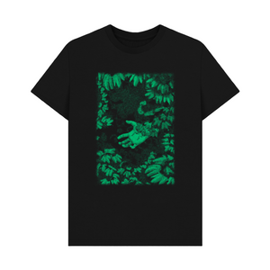 Black Printed T-shirt Evil Roots