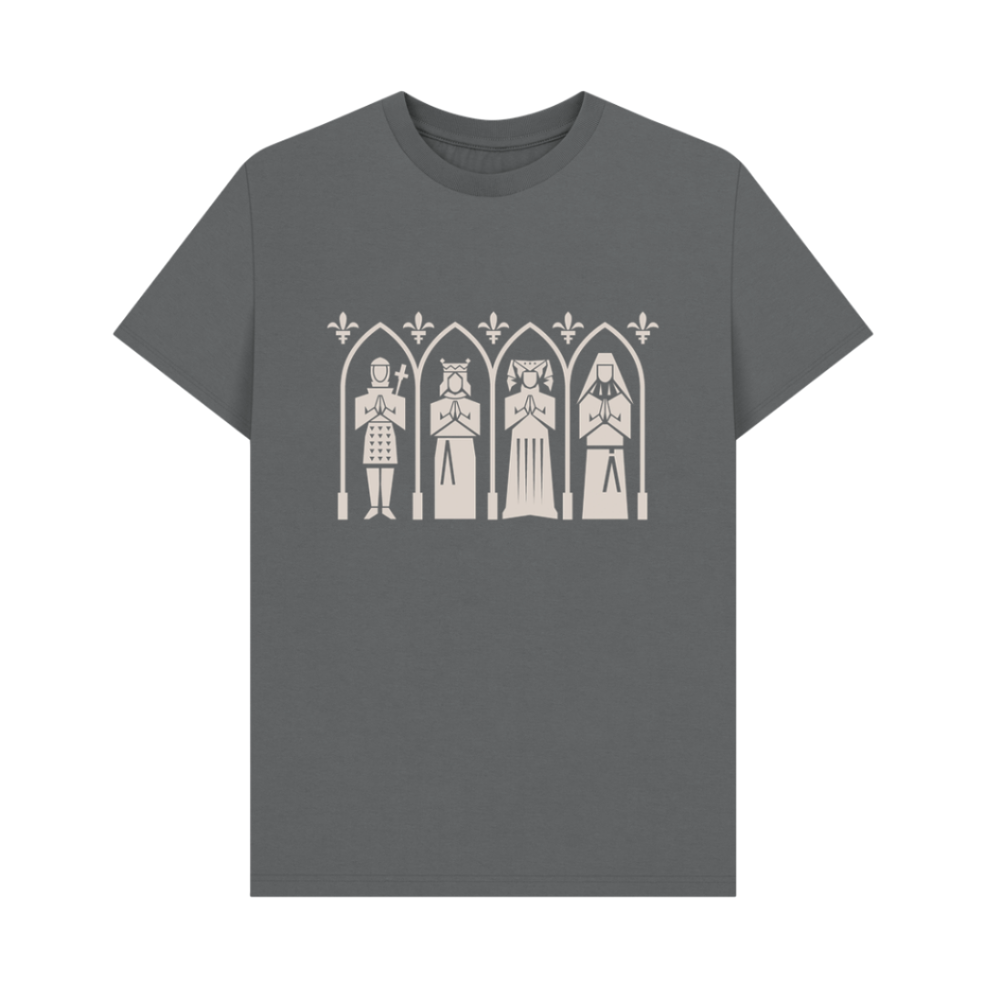 Slate Grey Medieval Women T-Shirt