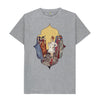 The Emperor's New Clothes T-shirt - Athletic Grey