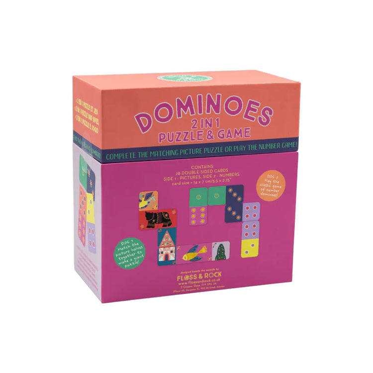 Fairytale Dominoes box back