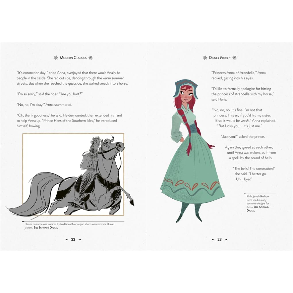 Illustration of a character from Disney's 'Ariel' in a green dress with text on a white background.