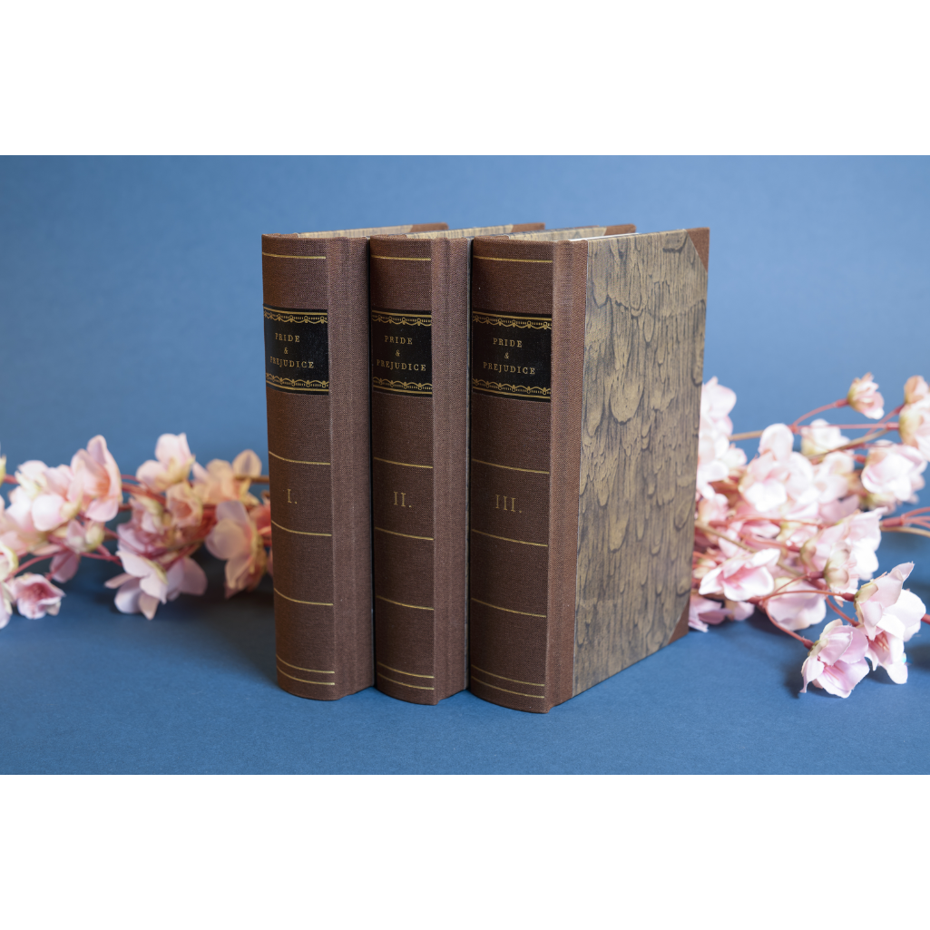 Pride and Prejudice First Edition Facsimile packshot books marketing
